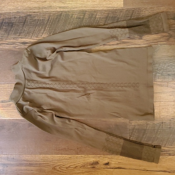 Free People Movement Women's Zip top - Olive Green - Picture 2 of 3